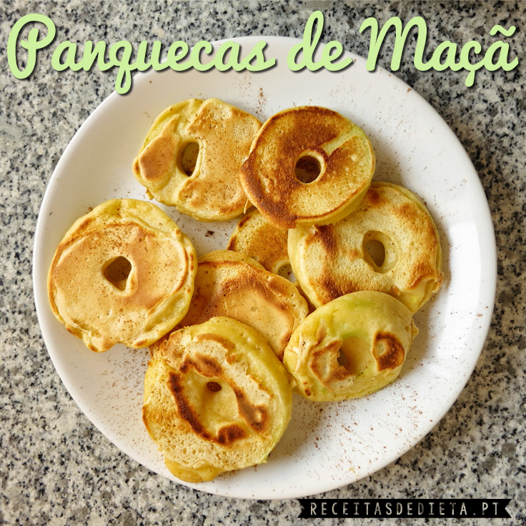 Panquecas de Fatias de Maçã