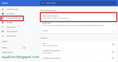cara clear cache google chrome cara clear cache google chrome