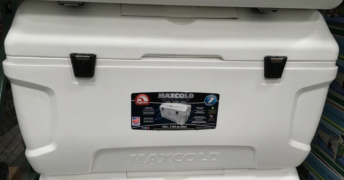 Igloo Maxcold Premium Cooler (165 qt) Costco Weekender