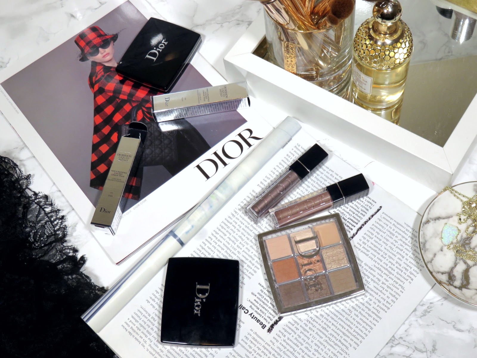  Review Dior Diorshow Liquid Mono Eyeliner & Eyeshadow PRETTY IS