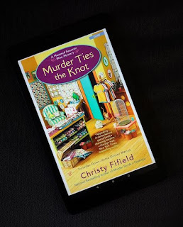 book review murder ties the knot by christy fifield
