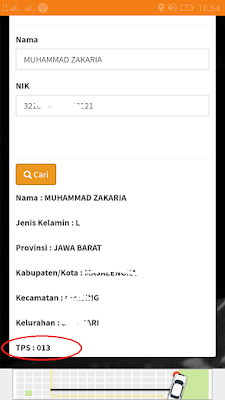 Cara Cek Nomor TPS Kita dari Smartphone Android Cara Cek Nomor TPS Kita dari Smartphone Android