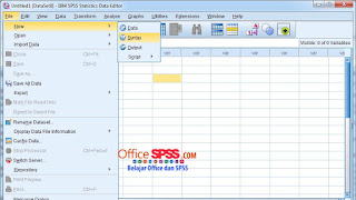 Tutorial Dasar SPSS Mengenal Menu dan Windows pada SPSS