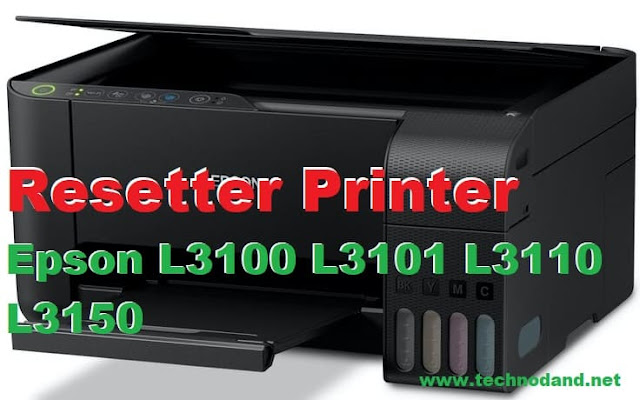 Resetter Printer Epson L3100 L3101 L3110 L3150 Adjustment Program