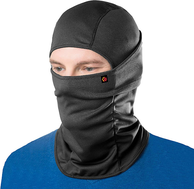 Le Gear Pro Plus Face Mask (Black) 