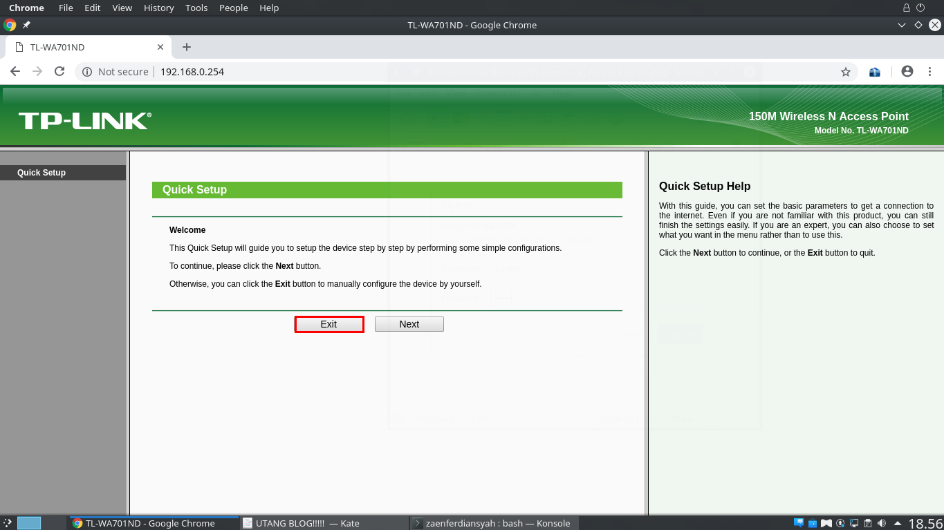 Cara Setting Access Point Sebagai Hotspot Membangun Sistem Jaringan