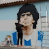 Ενα από τα πιο εκπληκτικά γκράφιτι του Μαραντόνα έγινε στην... Καλαμαριά!