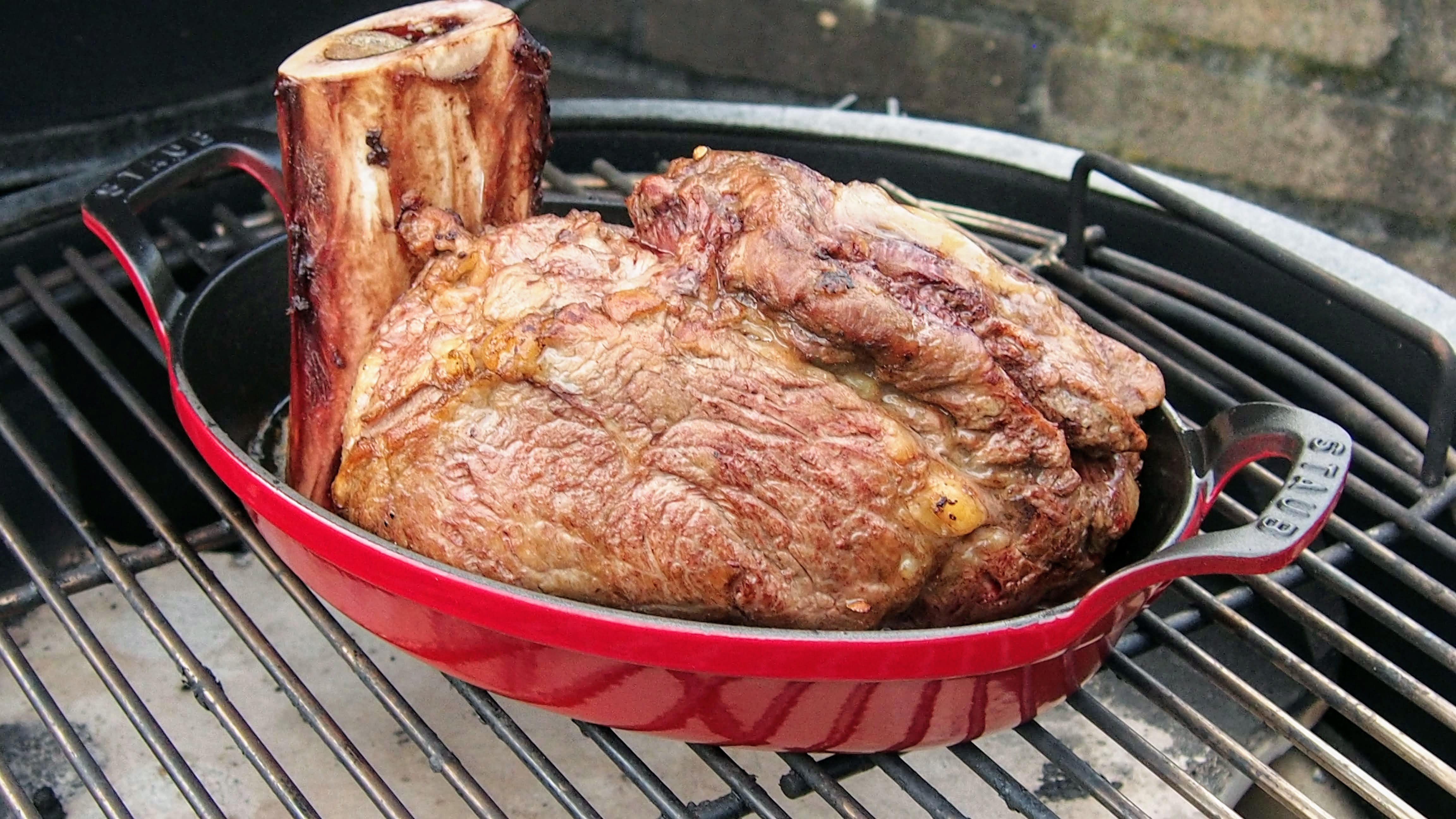 Spiced, slow roasted beef with marrowbone Kitchen Exile