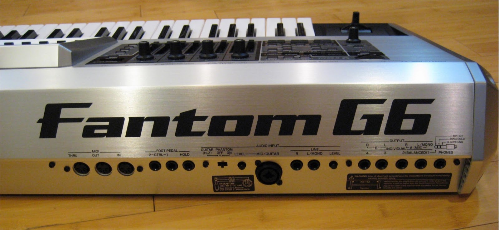 MATRIXSYNTH: Roland Fantom G6 SN ZZ99740 w/ Original Box