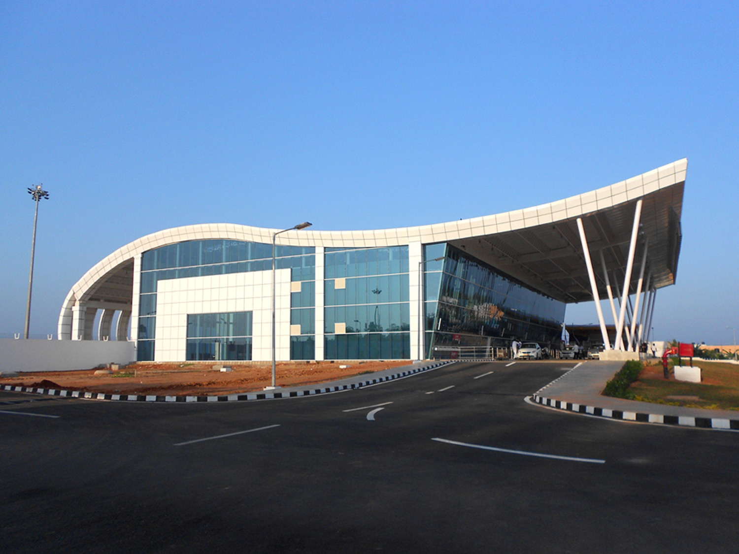 Аэропорт на месте бывшего. Noida International Airport, Jewar, Uttar Pradesh in Delhi fir with.