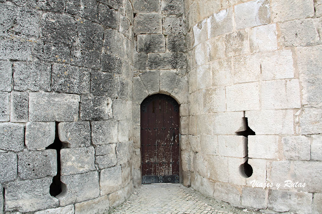 Entrada a la Torre del homenaje del Castillo de Íscar, Valladolid