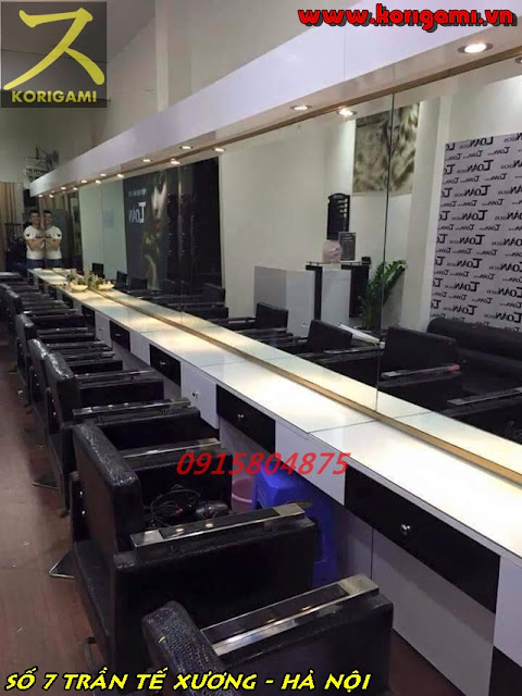 THAM KHẢO CÁC THIẾT KẾ SALON TÓC ĐẸP HIỆN ĐẠI