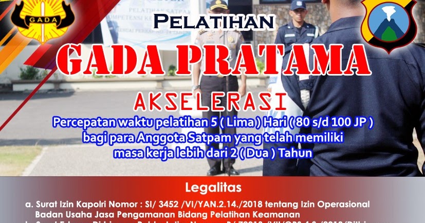 Contoh Sertifikat Satpam Gada Pratama / PT.Abdi Properti
