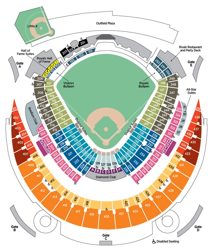 Royals Stadium Seating Chart