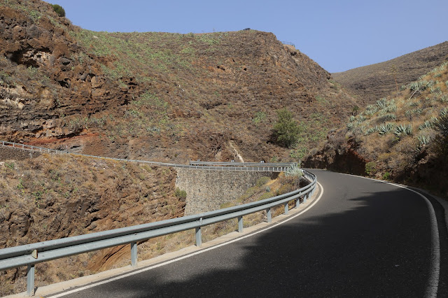 Carretera Barranco de las Vacas - Gran Canaria