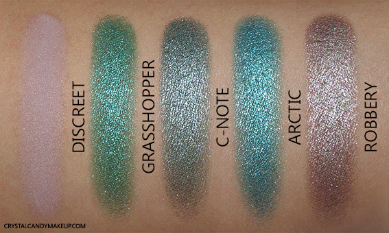 Urban Decay Vice 4 Eyeshadow Palette Swatches