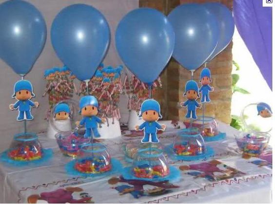 80 Ideas para decorar Cumpleaños de Pocoyo