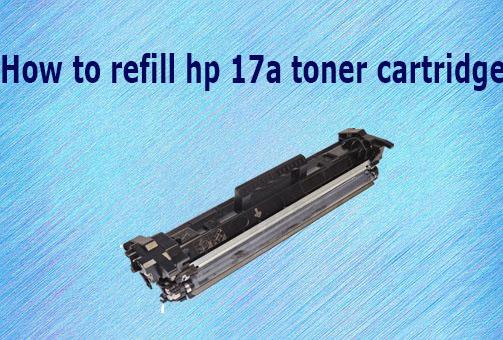 hp cartridge 17a