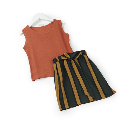 Set Bộ Trẻ Em Đũi Tằm Sọc Dọc - SHALIUSHA 158238 2 3 217