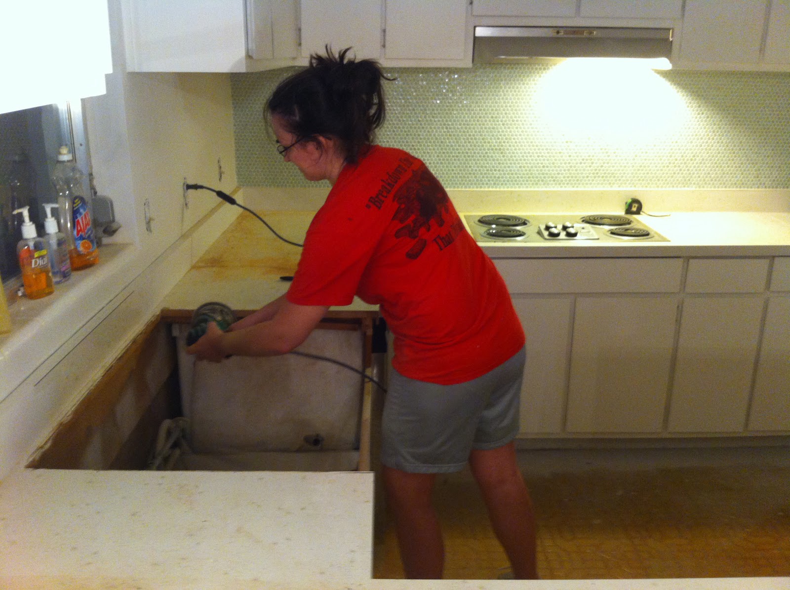 Mike and Sara Concrete Countertops for under 99