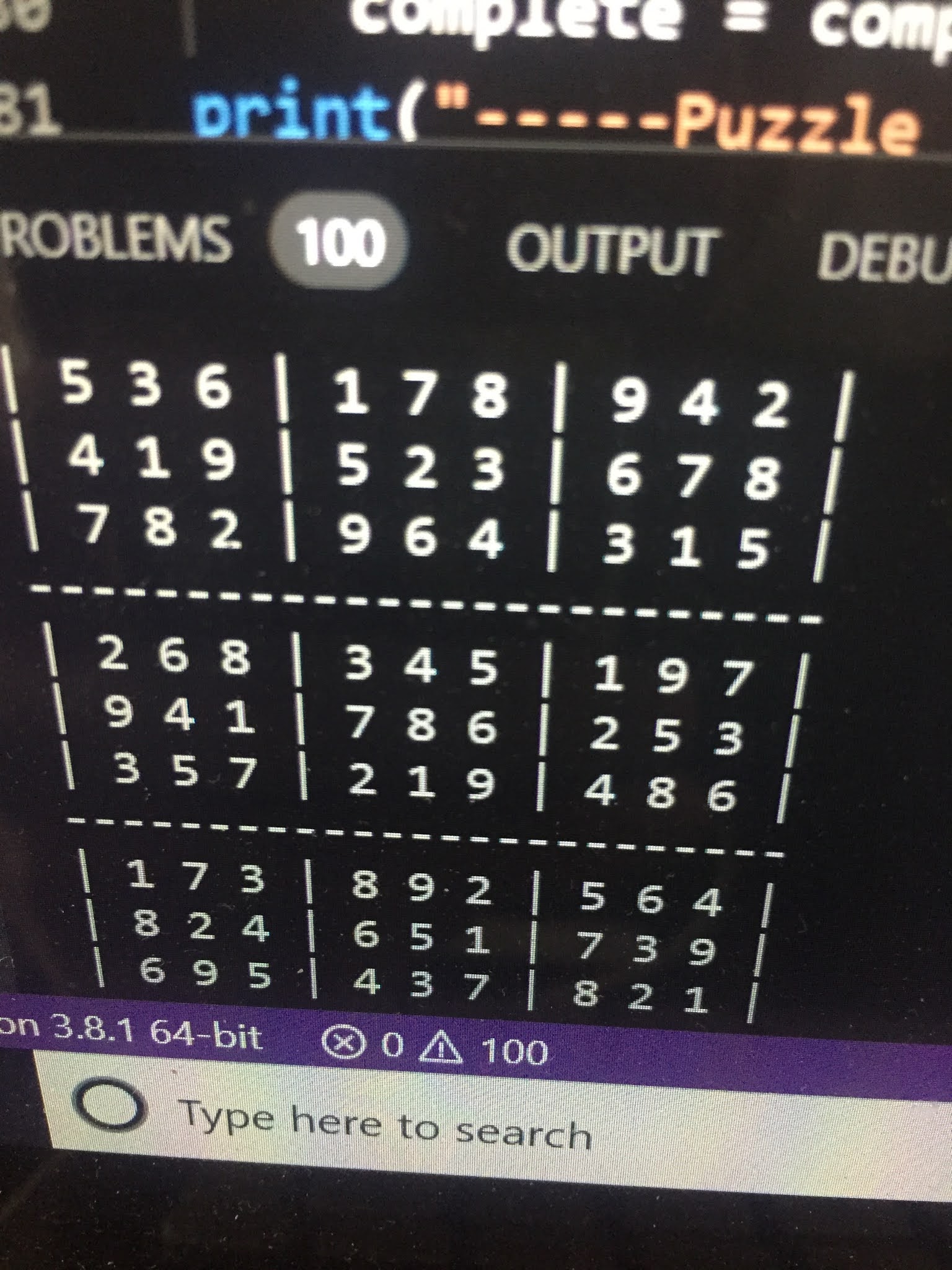 Sudoku Generator