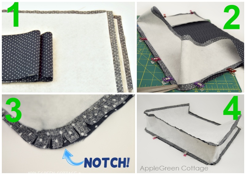 Messenger Bag Pattern Sewing Tutorial AppleGreen Cottage