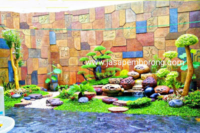 Jasa Tukang Relief Kolam Tebing Grobogan - Purwodadi | Jasa Pembuatan Dekorasi Kolam Air Terjun di Grobogan - Purwodadi