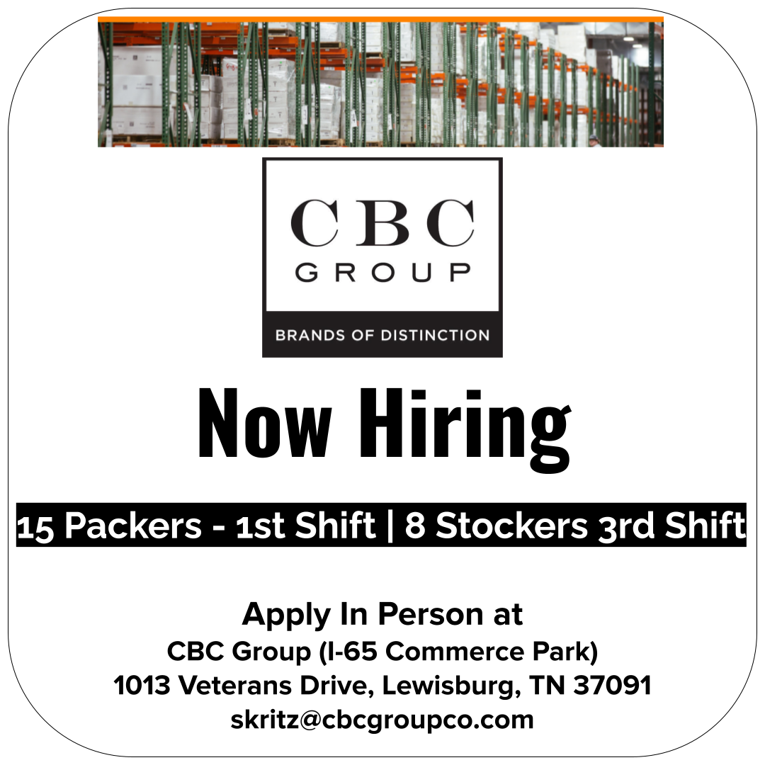 Marshall Job Hub Packers 1st Shift and Stockers 3rd Shift Wanted at