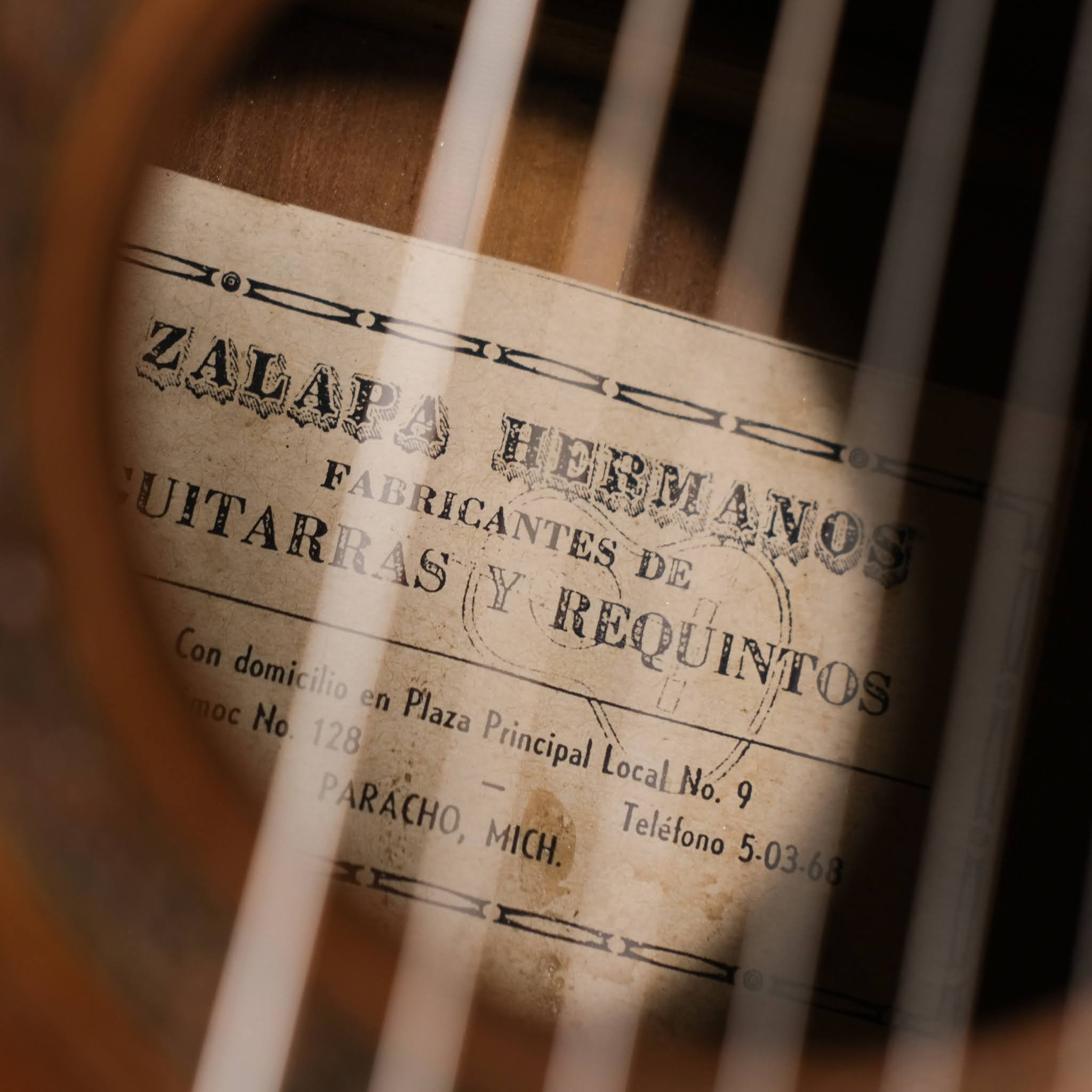 1960s Zalapa Hermanos (Mexicanmade) Classical Guitar