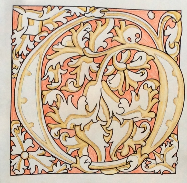 Colouring+ with Prue: Glorious Illuminated Letters - a Medieval Alphabet