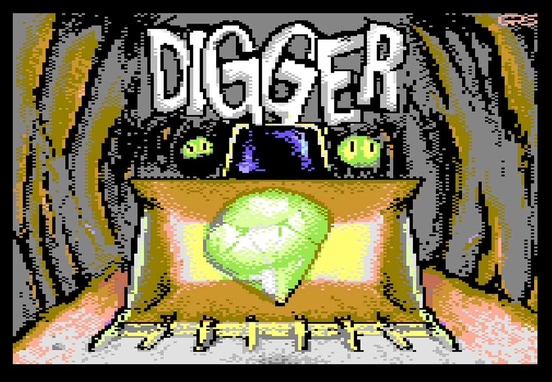 Indie Retro News Digger IBM PC classic remade for the C64 and it's GOOD!