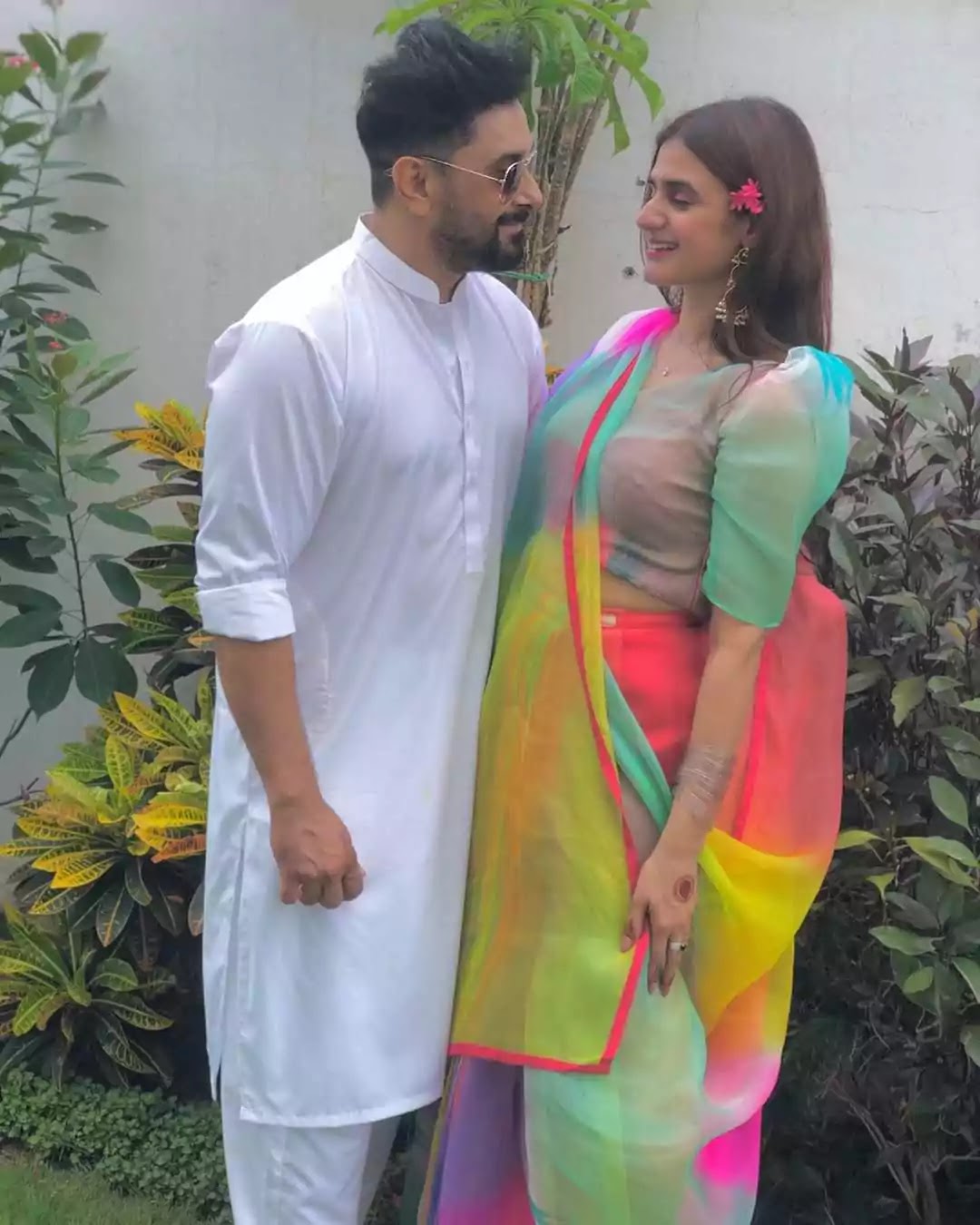 Hira Mani And Salman Sheikh Shares Cute Photos On Independence Day