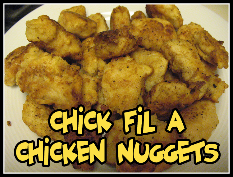 Sisters in the Kitchen ChickfilA Inspired Chicken Nuggets {with