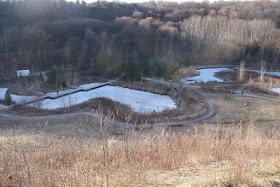Evergreen Brickworks lookout point overseeing Don Valley by garden muses: a Toronto gardening blog
