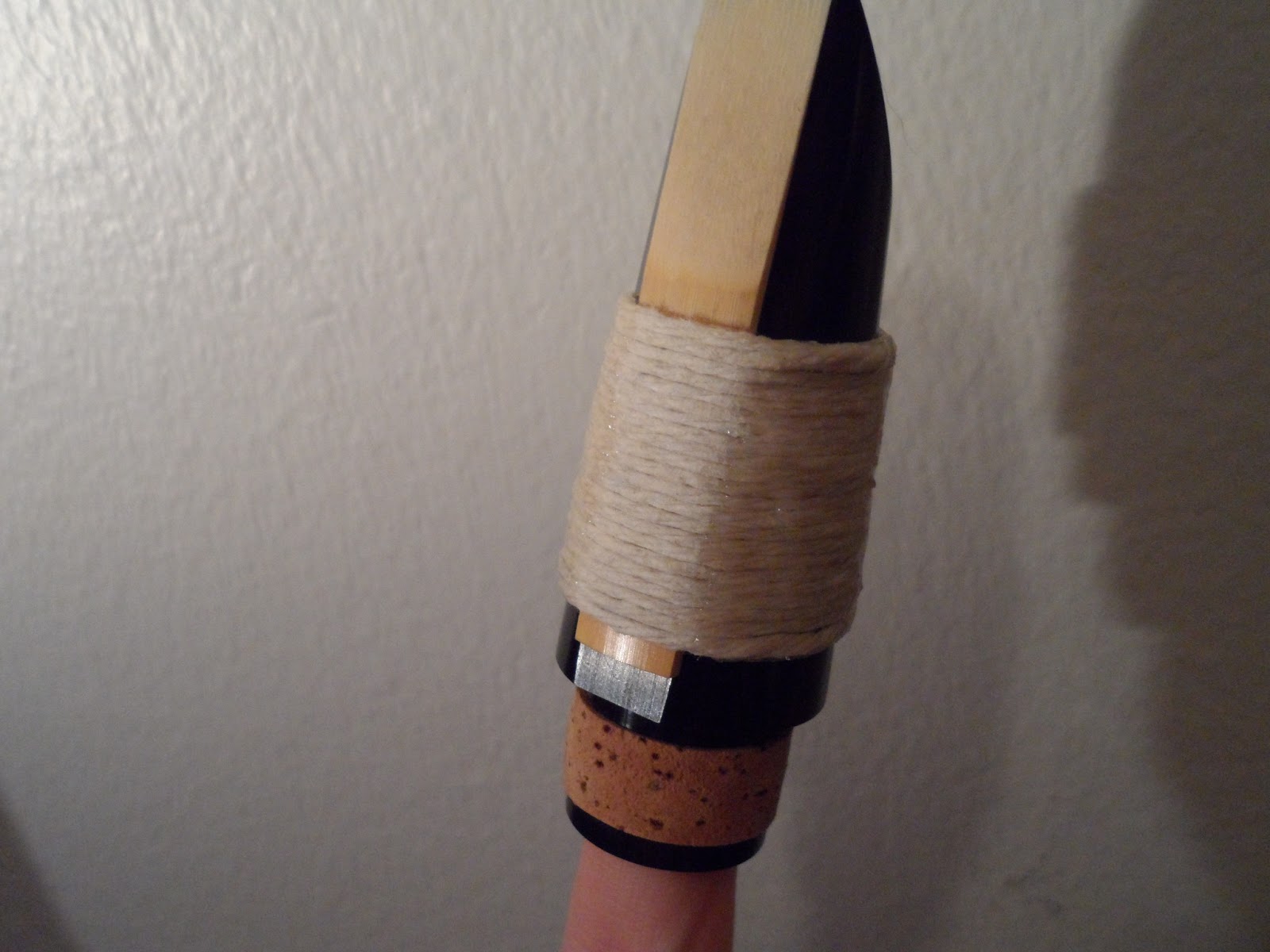 Happy BIR Adventure time: Making a string ligature for clarinet
