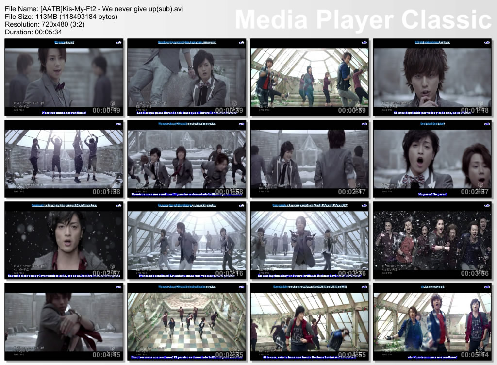 KisMyFT2We never give up(sub) All About The Best KisMyFT2We never give up(sub) All About The Best
