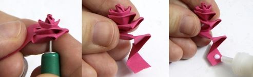  Cara  membuat bunga  mawar  dengan  paper quilling Al Mahar