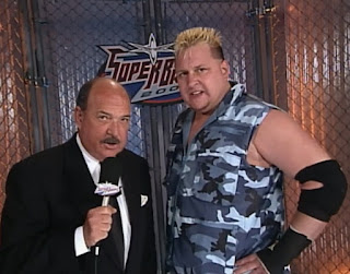 WCW Superbrawl 2000 - Mean Gene Okerlund interviewed Brian Knobs