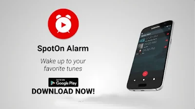 تطبيق SpotOn Alarm YouTube مُنبّه بتشغيل مسارات من يوتيوب في أندرويد 