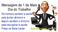 Frases e Mensagem: Dia do Trabalho