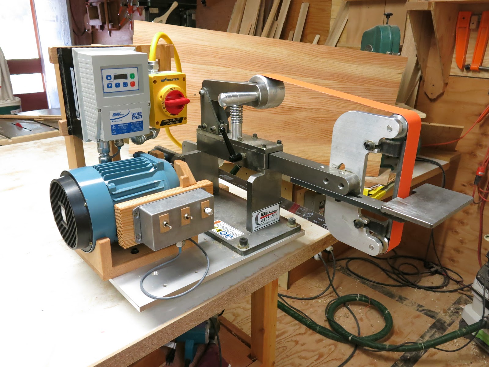 kmg belt grinder