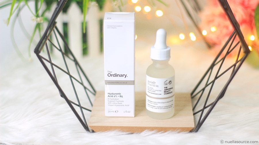 The Ordinary Hyaluronic Acid 2% + B5 bottle