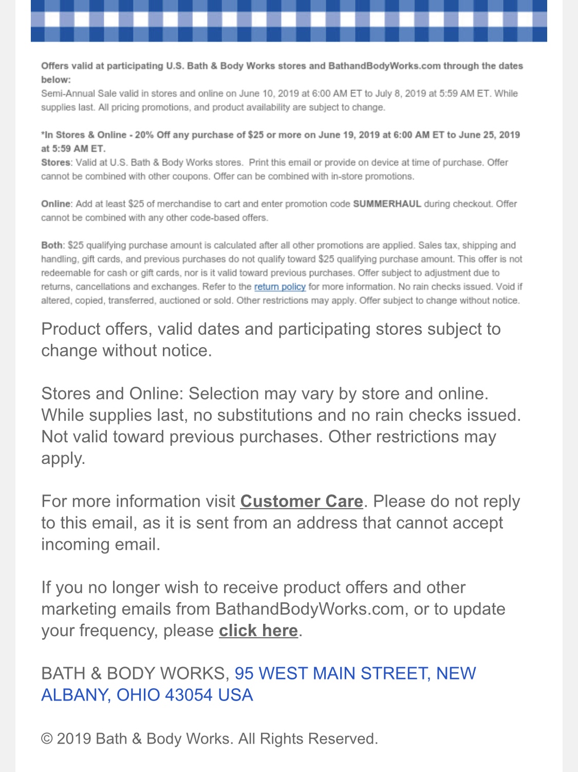 Life Inside the Page Bath & Body Works Today’s Email June 21, 2019