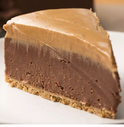 No-Bake Chocolate Peanut Butter Cheesecake