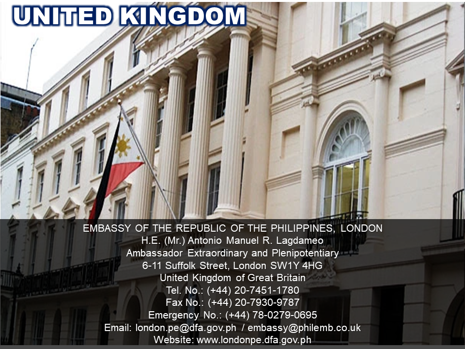 List of Philippine Embassies And Consulates Around The World