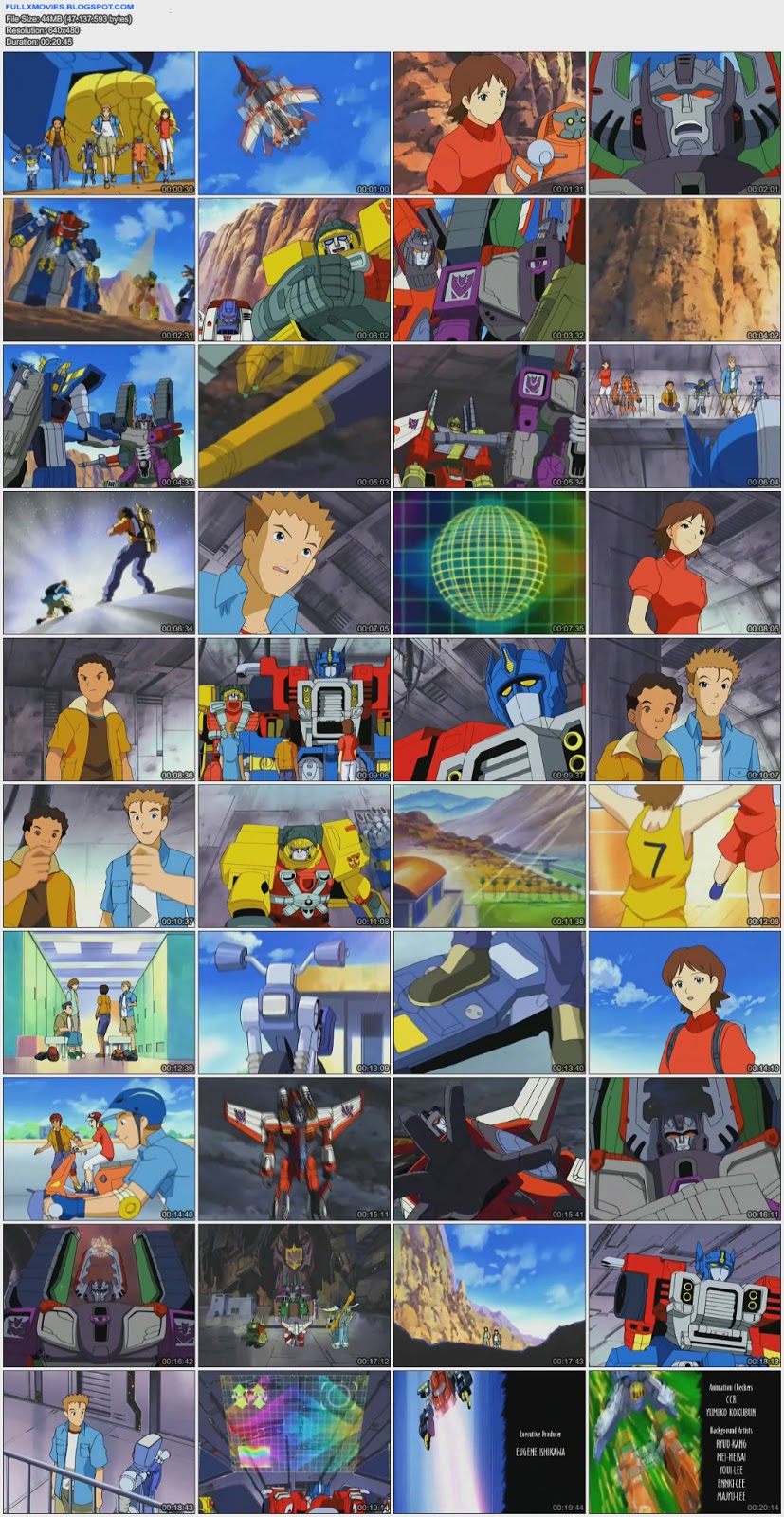 Películas Full & Series Transformers Armada Completa