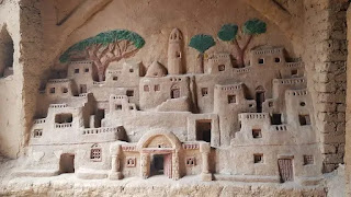 El Qasr Village in Bahariya Oasis - oldest Islamic town