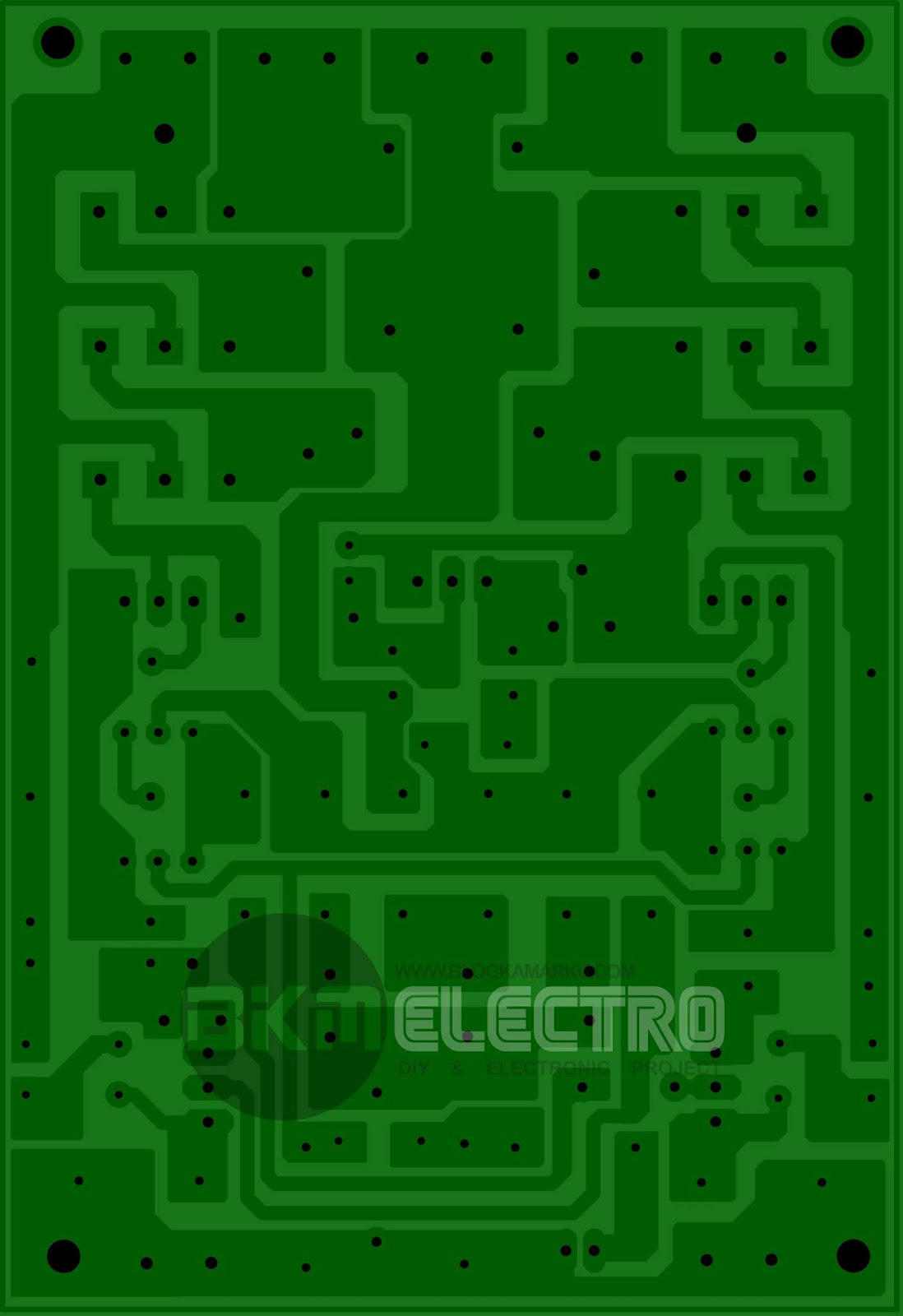 Layout PCB Driver NKRI BOOSTRAP Amplifire – BLOGKAMARKU