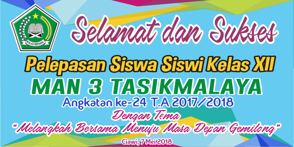 Contoh Spanduk Perpisahan Smk - IMAGESEE