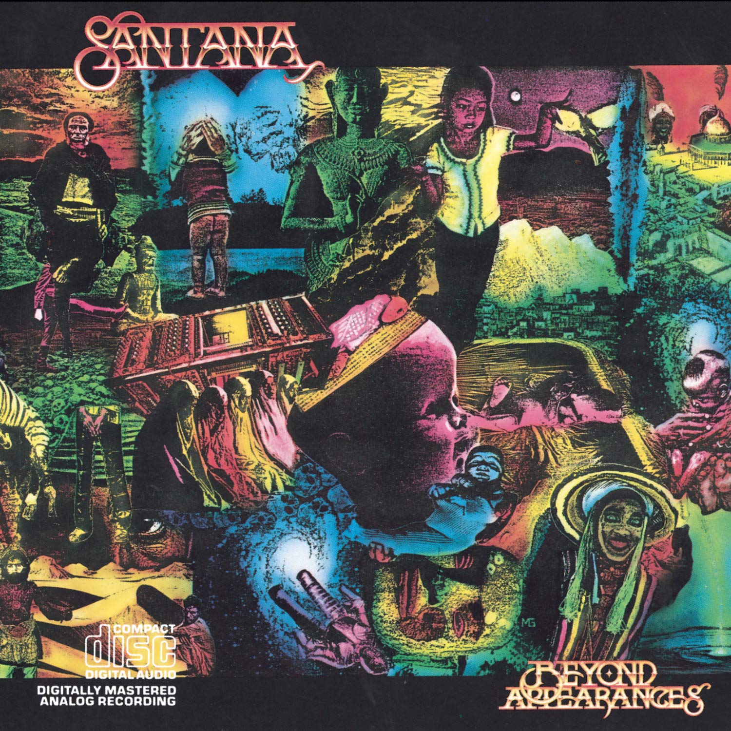 Classic Rock Covers Database: Santana - Beyond Appearances - Released ...